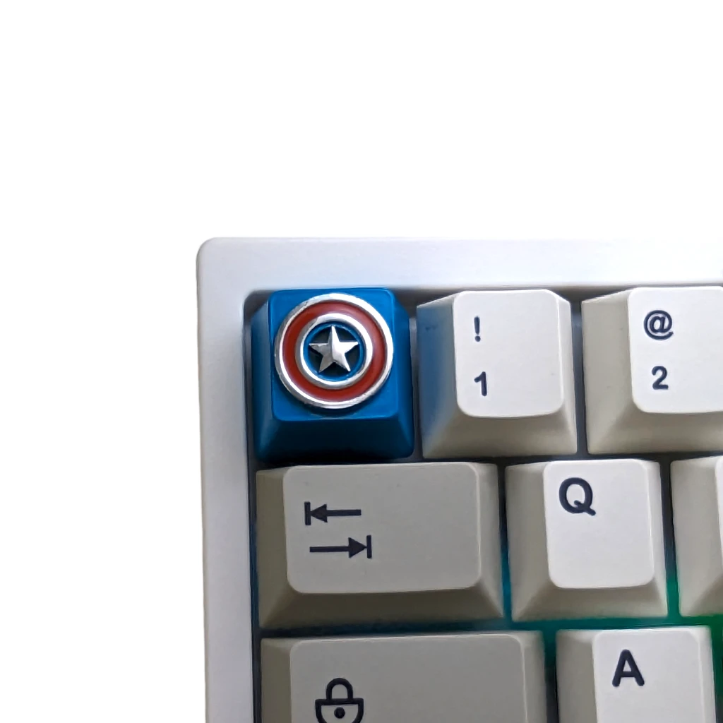 Captain's Shield Metal Keycap - Image 7