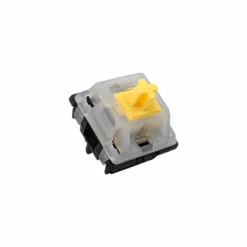 Gateron Milky Yellow Black Bottom Housing KS-3 Linear Switches