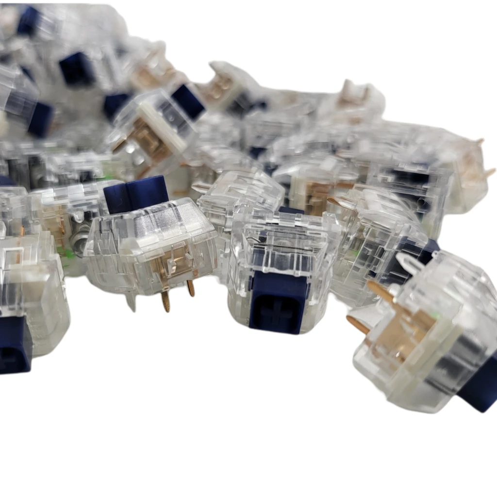 Kailh Box Navy Crystal Clicky Switches - Image 5