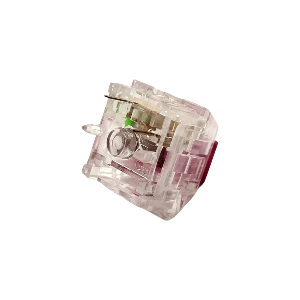 Kailh Box Pink Crystal Mechanical Keyboards Switches Clicky RGB 55g - Image 2