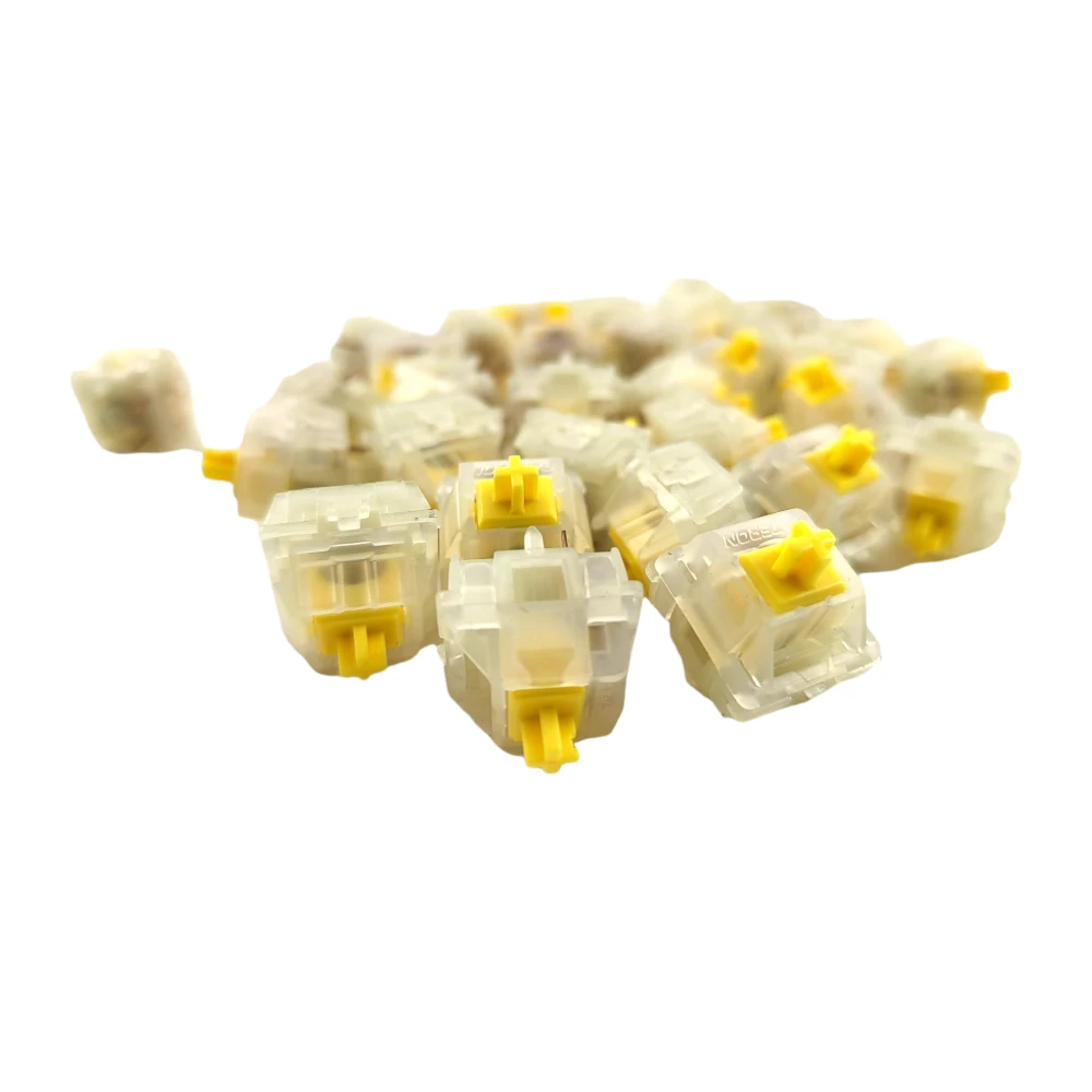 Gateron Milky Yellow CAP V2 Linear Switches - Image 5