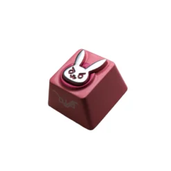 Angry Bunny Gamer Metal Keycap
